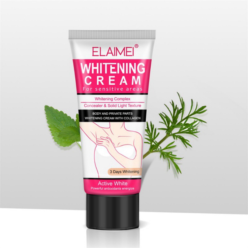 Kem Dưỡng Trắng Vùng Da Dưới Cánh Tay / Đầu Gối / Chân / Vùng Kín 60ml