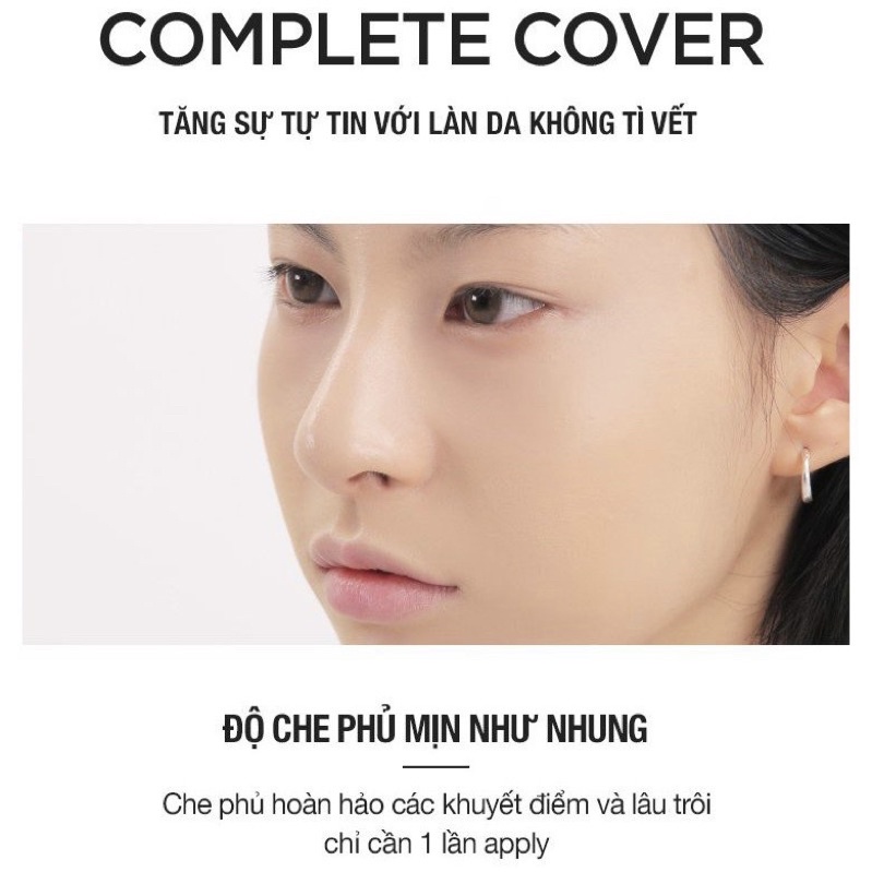 Phấn Nước Che Phủ Cao, Lâu Trôi Merzy The First Cushion Cover SPF50+/PA+++ 13g