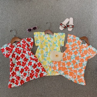 [Hàng Siêu Cấp] Đầm Bé Gái, Váy Bé Gái Đẹp Hoa Mùa Hè Đi Biển Đi Chơi Cho Bé Gái