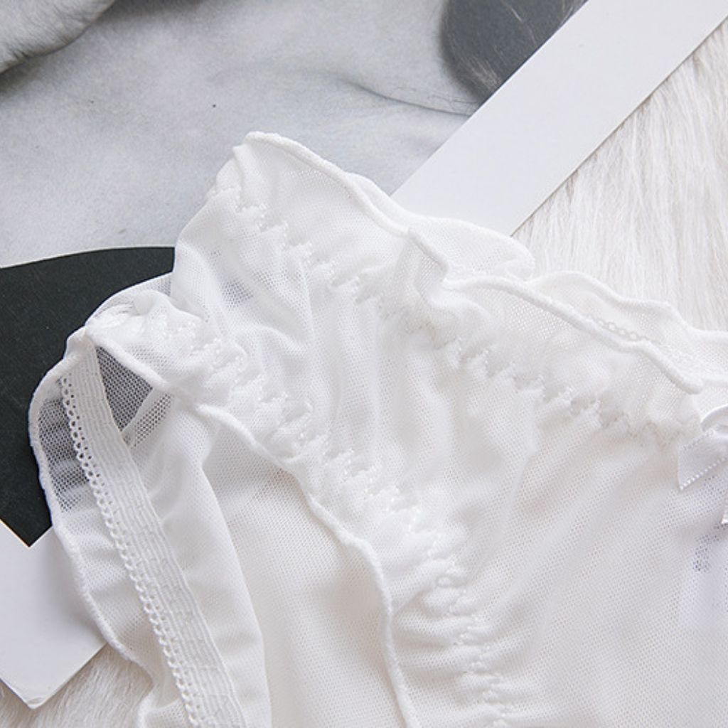 Quần lót nữ ren cao cấp sexy kháng khuẩn đính nơ gợi cảm và quyến rũ DOPICO L136