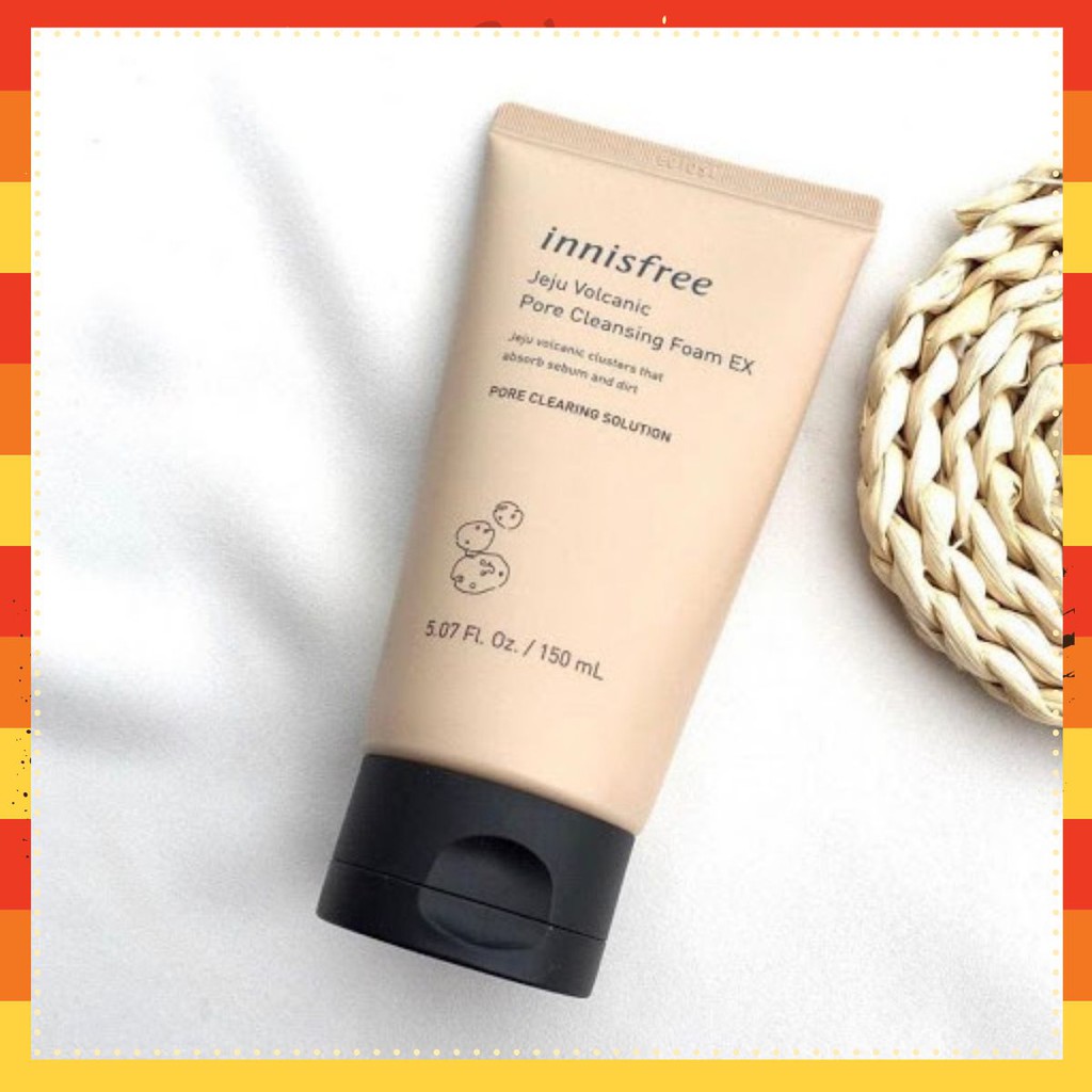 [KHUYẾN MÃI 50%] Sữa rửa mặt tro núi lửa Jeju volcanic pore cleasing foam 150ml [CHÍNH HÃNG]