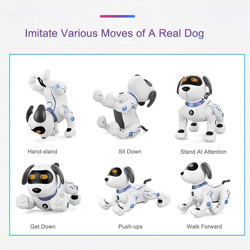 Robot chó RC thông minh điều khiển từ xa