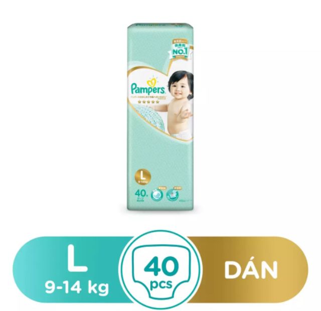 Hàng Mới Tã dán/quần Pampers sản xuất tại Nhật Bản các size Nb66/S60/ M48/M44/L40/L34/XL30 Đặt Ngay