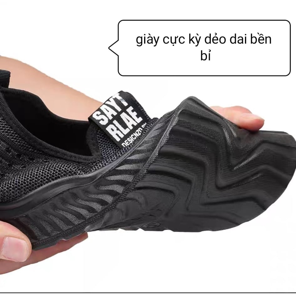 Giầy thể thao nam đế siêu nhẹ đa năng màu đen  hot trend siêu đẹp trẻ trung năng động