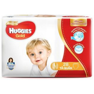Tã dán / quần cao cấp huggies gold m32/ l28/ xl24/ xxl20