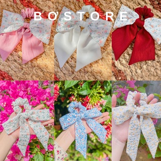 Dây buộc tóc phối nơ nhiều mẫu xinh xắn Bơ Store