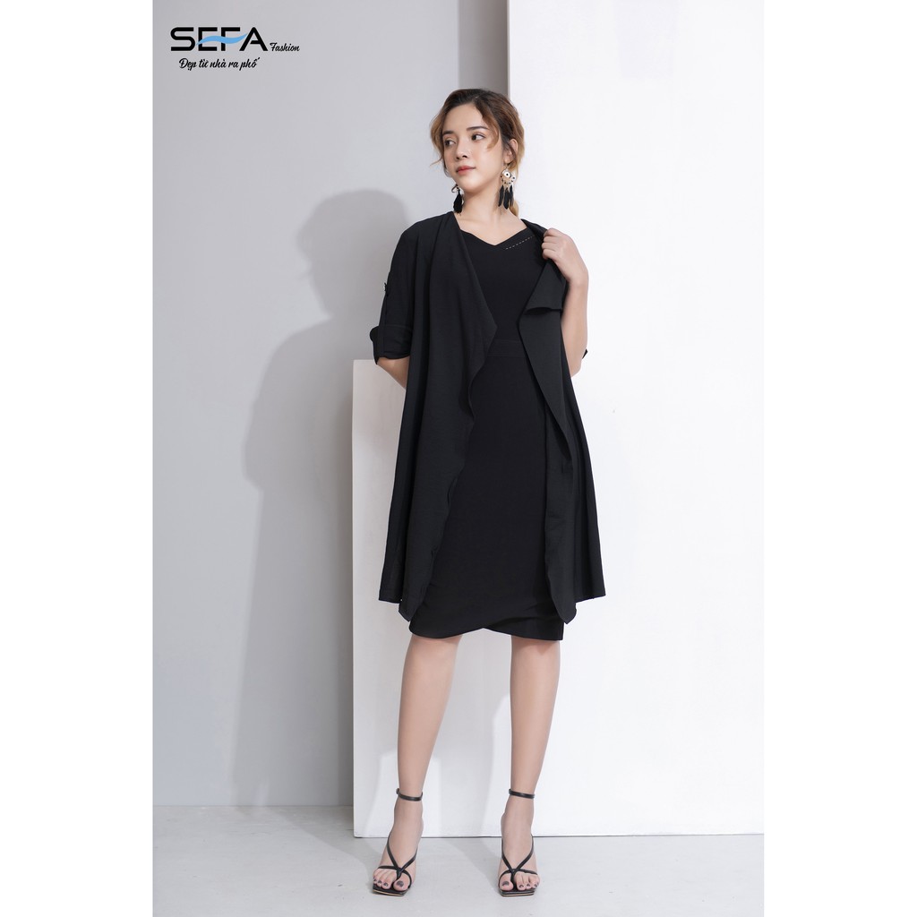 Aó blazer dáng dài SEFA SF00293833