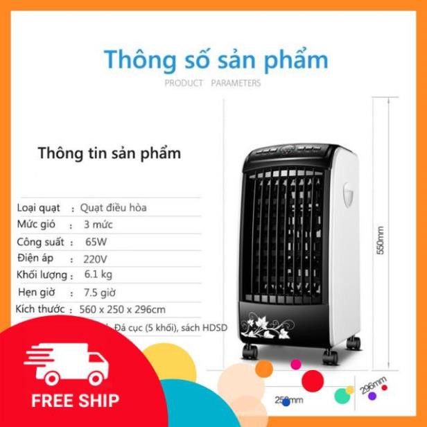 ⭐⭐⭐⭐⭐QUẠT ĐIỀU HOÀ HƠI NƯỚC CAO CẤP NỘI ĐỊA TRUNG MEILING 6L CÓ NGĂN CHỨA ĐÁ CHỨA NƯỚC