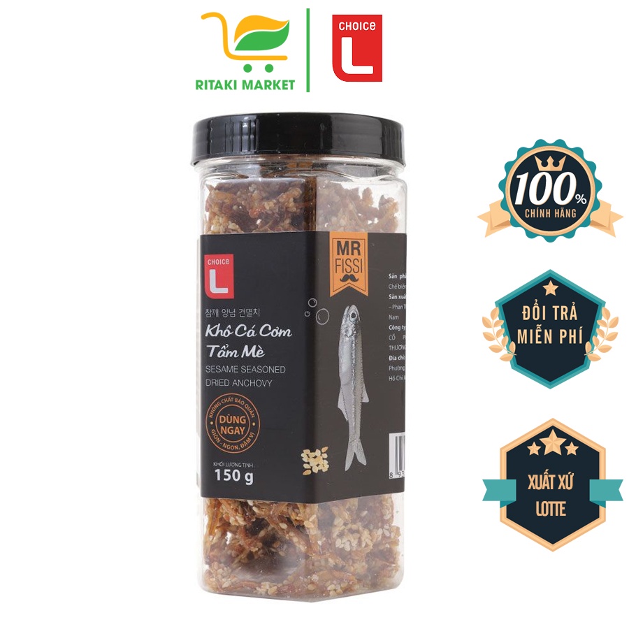 CL-Khô cá cơm tẩm mè 150g