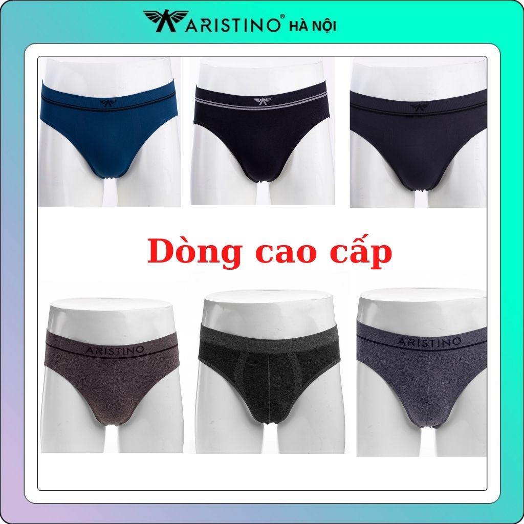 Combo 3-5 chiếc quần lót nam ARISTINO liền mảnh cao cấp abf063 -  abf068 (mix nhiều màu)