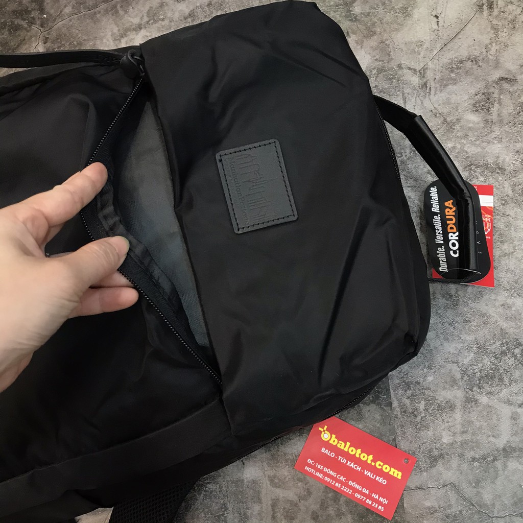 Balo Laptop Manhattan Portage BLACK mp1274twlbl