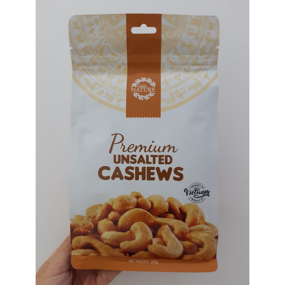 Hạt điều sấy không muối 200g (QT0016)
