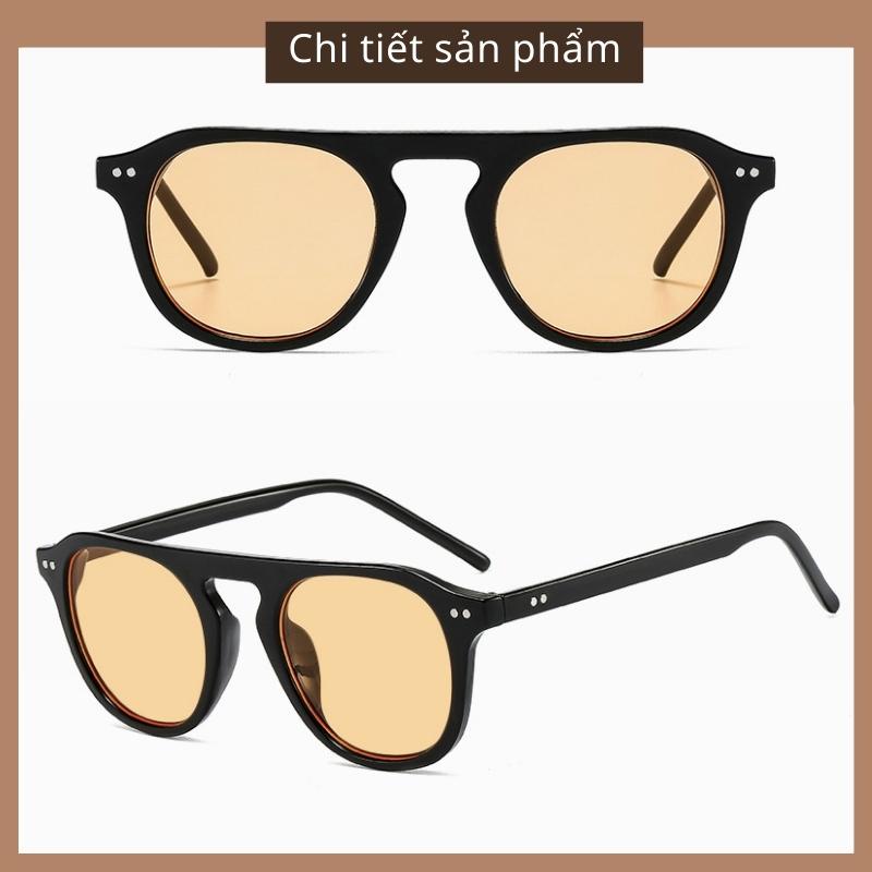 Kính mát nam nữ ELIOT kiểu dáng thời trang tròng kính chống tia UV400