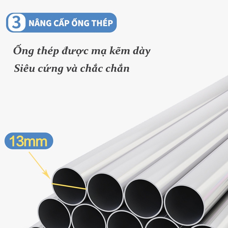 Kệ để giày dép cao cấp đa năng 5 tầng, giá để giày dép nhiều tầng inox cứng cáp chắc chắn nhỏ gọn dễ lắp