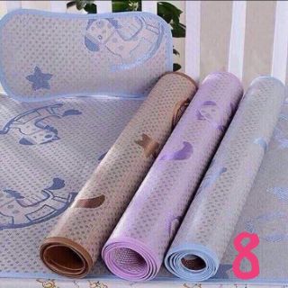 Chiếu lụa điều hòa cho bé (tặng 1 gối thảo dược)