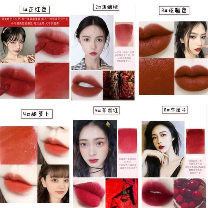 Set 10 son kem lì, bền màu WETN Lip Gloss NPP Shoptido | BigBuy360 - bigbuy360.vn