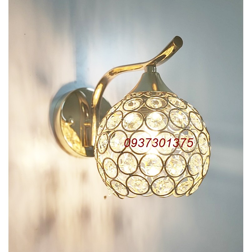 Đèn tường trang trí phòng khách phòng ngủ T8432_Tặng kèm bóng đèn led cao cấp