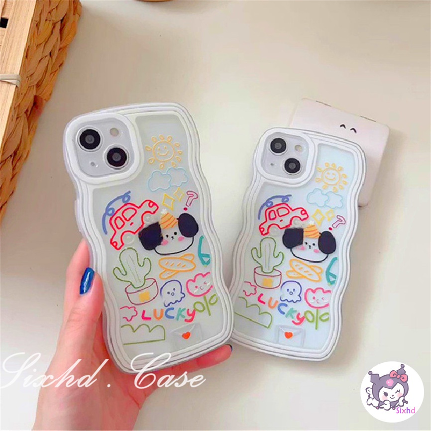 Ốp Lưng Điện Thoại cho iPhone 13 12 11 Pro Max SE2020 X XR Xs Max 7 8 6 6s Plus sixhd Ốp Điện Thoại Họa Tiết Chú Chó Hoạt Hình Cho