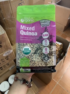 Hạt Diêm Mạch Úc 3 màu (mixed quinoa) túi 400g