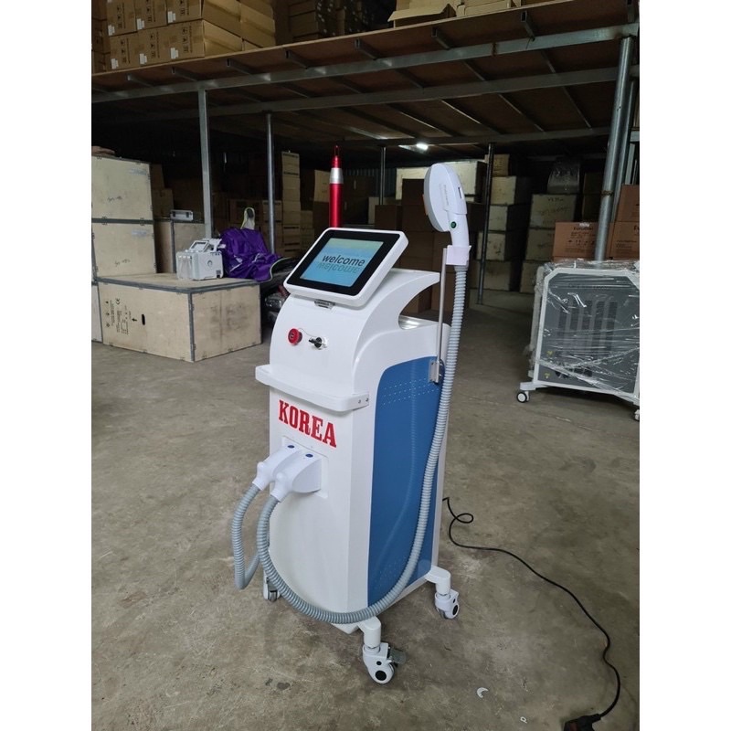 Máy triệt lông xoá xăm,xoá nám,xoá chân mày  PMP 2in1 chuyên dùng spa