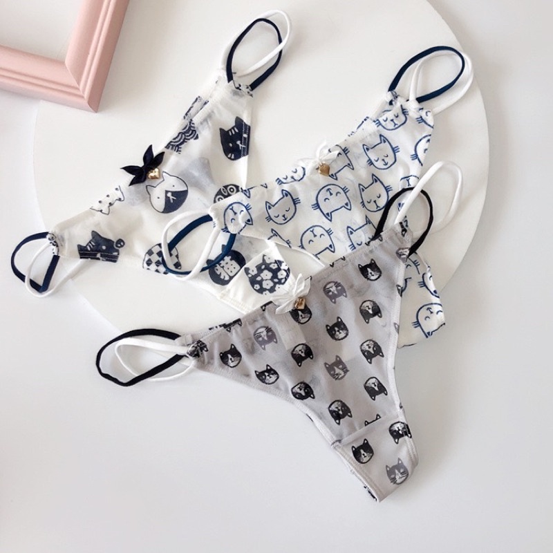 Quần Lót Lọt Khe TOPBRA Chất Ren Lưới Mát Quần Lót Sexy Dễ Thương QL68