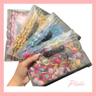[Mã COPHMGG0D giảm 5% cho đơn từ 40k] 1 Chiếc Dây Buộc Tóc PHIBI Nhiều Màu Dễ Thương Cho Bé Gái