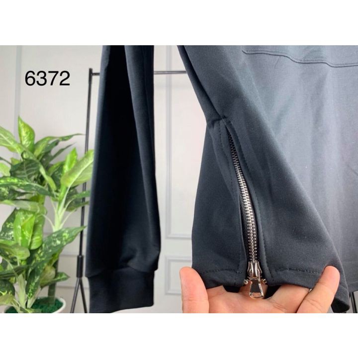 Áo sweater nỉ trơn có ZIP basic | BigBuy360 - bigbuy360.vn