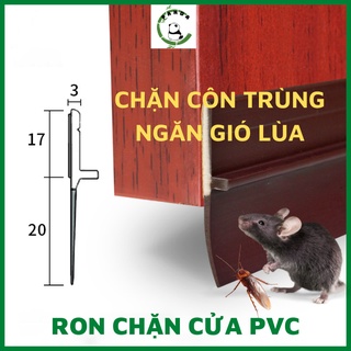 Ron dán chặn cửa PVC dài 1 mét, dán chân cửa chống bụi chống côn trùng, dán chặn cửa chống nước đa năng PANDA