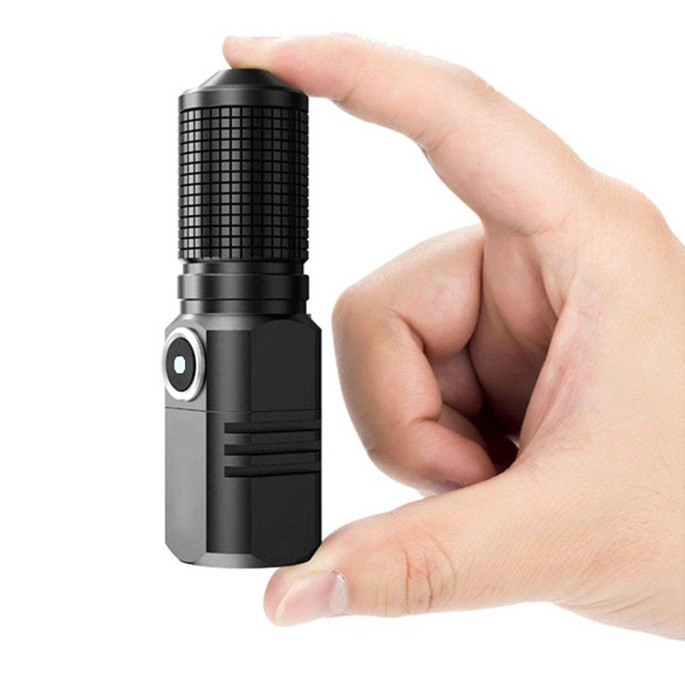 Đèn Pin Sạc Dự Phòng ABS Mini USB Chất Lượng Cao
