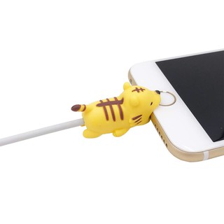 Nút gắn bảo vệ dây cáp sạc Iphone Cable Bite nút gắn bảo vệ dây cáp sạc hình thú hoạt hình ngộ nghĩnh dễ thương