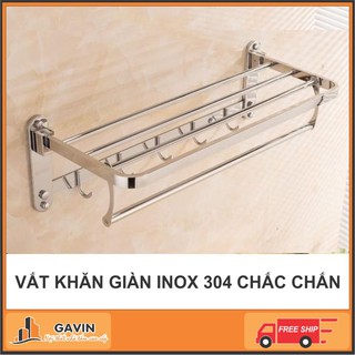 Móc treo khăn nhà tắm, giá để khăn nhà tắm,  vắt khăn giàn inox 304 chắc chắn - GAVIN STORE