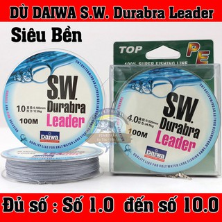 Dây Dù Siêu Bền Daiwa SW Durabra leader 100m