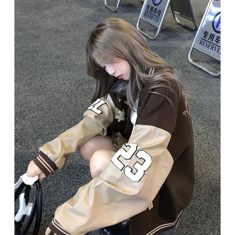 Áo khoác cadigan rộng rãi hàng quảng châu sịn