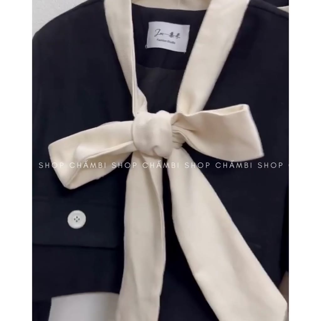 [KHÔNG KÈM BELT] Set đồ nữ đi chơi S.162, Set áo thắt nơ 1 lớp mix quần váy xếp ly tiểu thư - Shop Chấm Bi | BigBuy360 - bigbuy360.vn