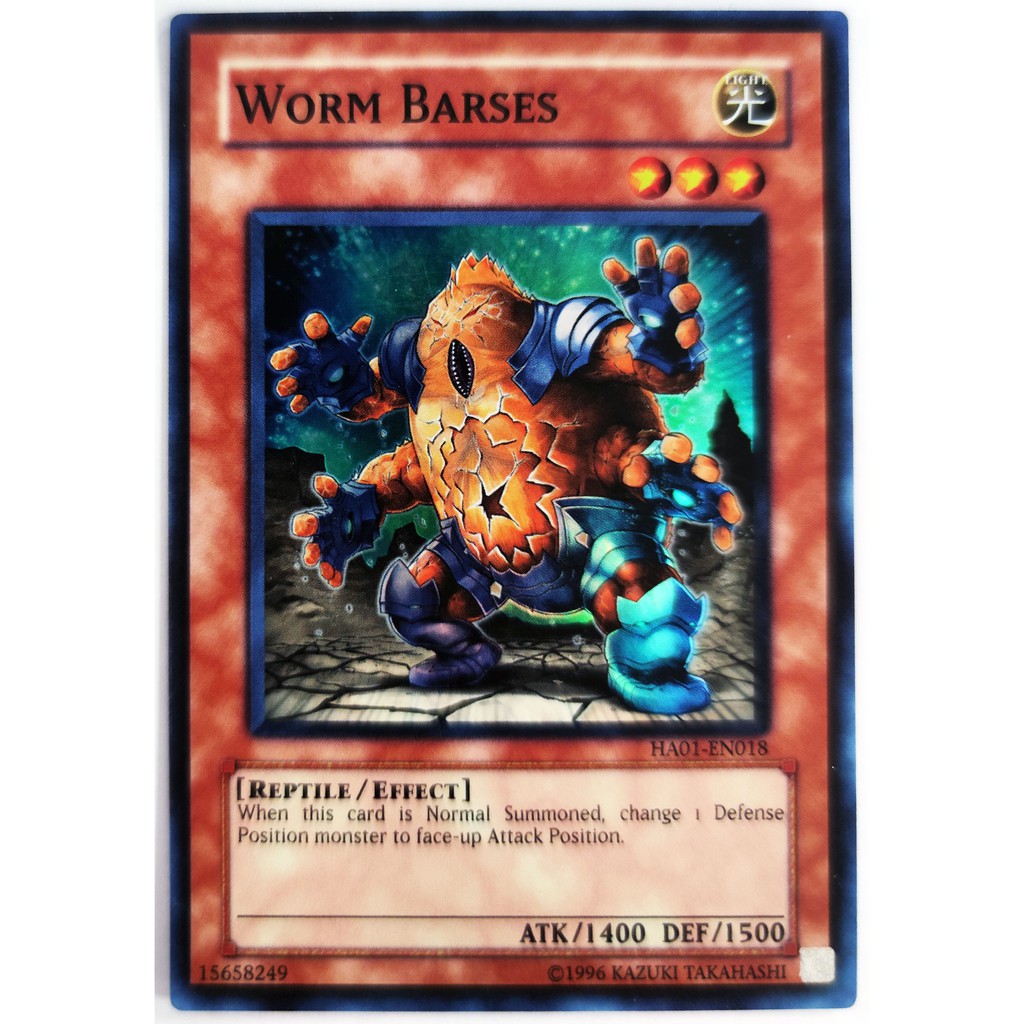 [Thẻ Yugioh] Worm Barses |EN| Super Rare / Common