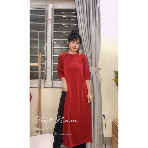 Áo dài lụa LAMIA