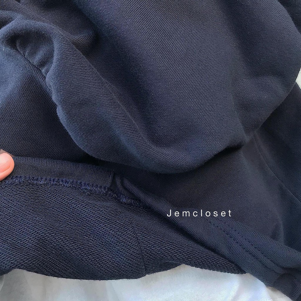 Áo hoodie nữ form rộng T I L E xanh than - 1804 Wami.official | BigBuy360 - bigbuy360.vn