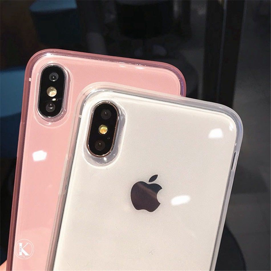 Ốp lưng iphone Lưng Màu Pastel Trong Suốt  ip6/6plus/7plus/iphonex/iphone xs max/iphone 11/iphone 11pro/iphone 11promax | WebRaoVat - webraovat.net.vn