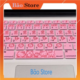 Phủ phím MacBook [ CÓ ẢNH THẬT ] Phủ phím HELLO KITTY siêu kute