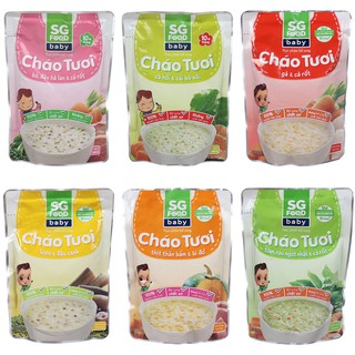 Cháo tươi Sài SG Food Baby đủ vị gói 240g