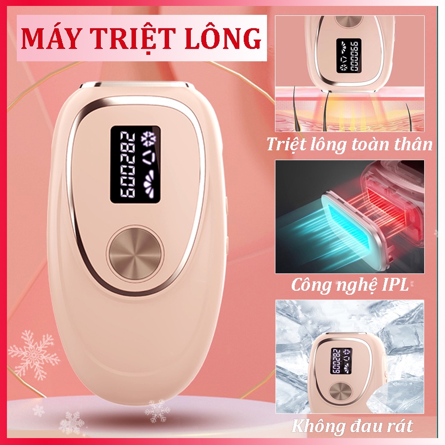 Máy triệt lông vĩnh viễn Triệt lông tận gốc bằng laser Triệt lông nách tay chân bikini Kem tẩy lông Sáp wax