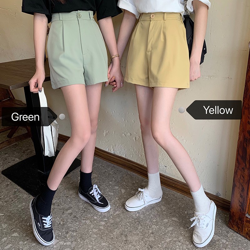 NEW Quần Đùi Ống Rộng Phong Cách Hàn Quốc Thanh Lịch Cho Nữ | BigBuy360 - bigbuy360.vn