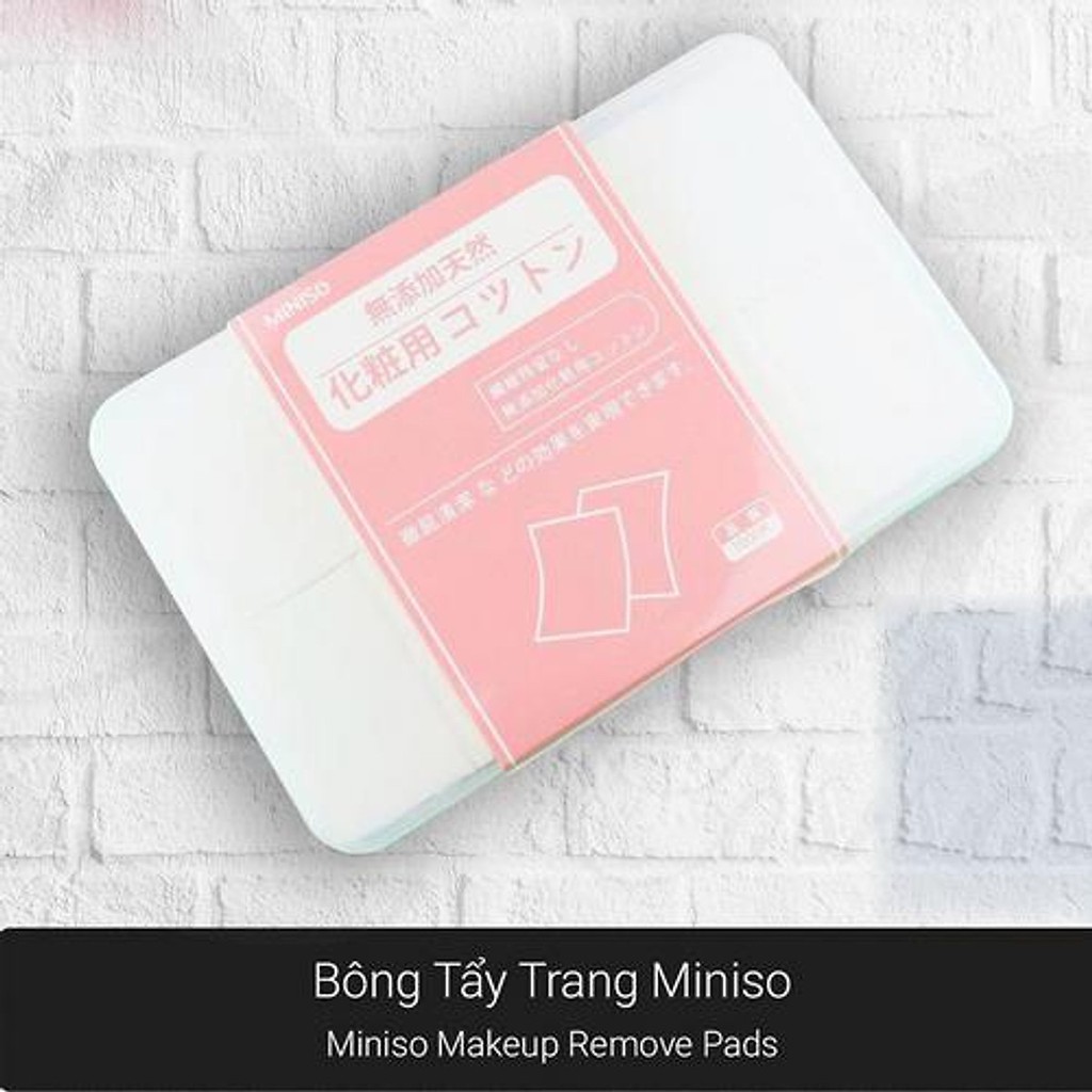 Hộp bông tẩy trang Miniso 1000 miếng