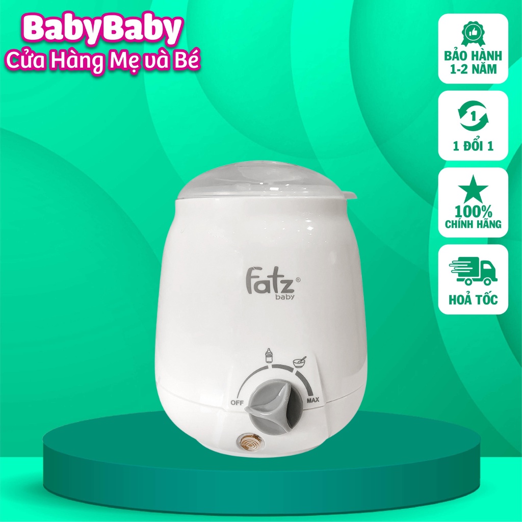 Máy hâm sữa và thức ăn siêu tốc 3 chức năng Fatzbaby / FB3003SL