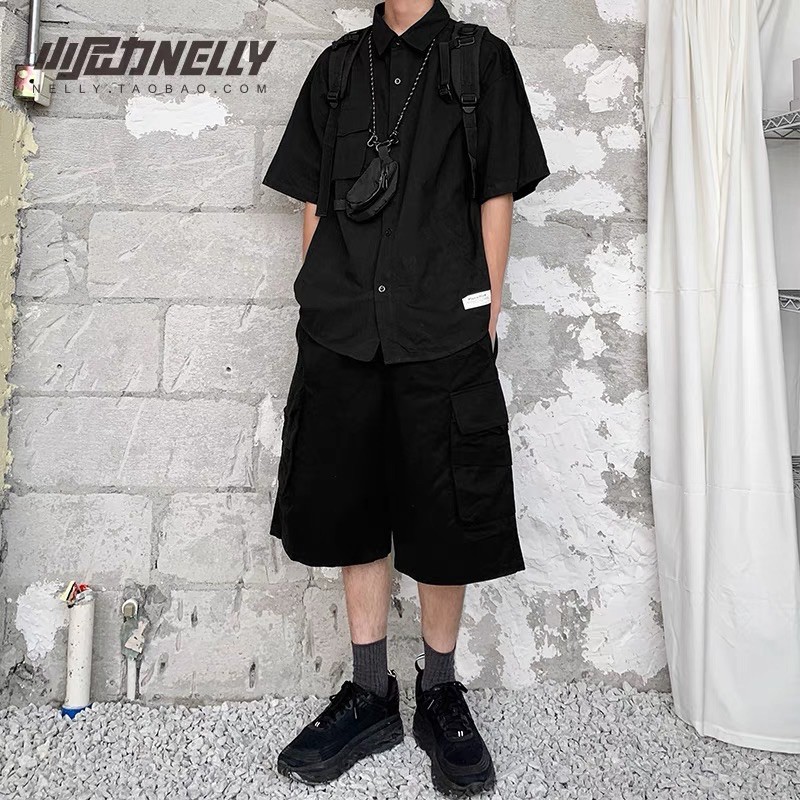 Áo sơ mi đen ulzzang NELLY sale đủ size (CÓ SẴN) | BigBuy360 - bigbuy360.vn