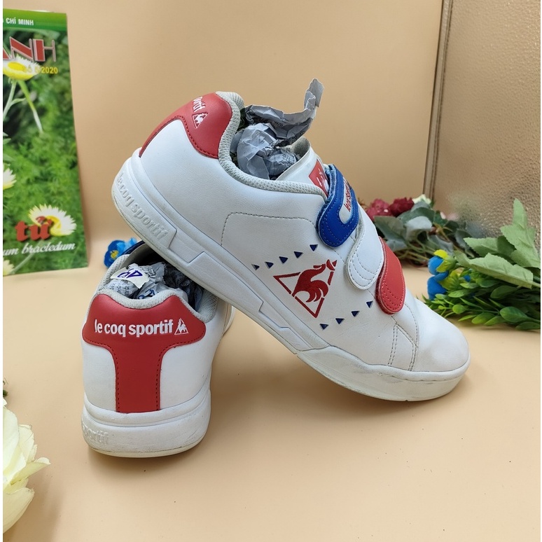 ⚡GIÁ SỐC⚡ Giày thể thao sneaker nam si tuyển hiệu Gà 41-26cm-Trắng Đỏ