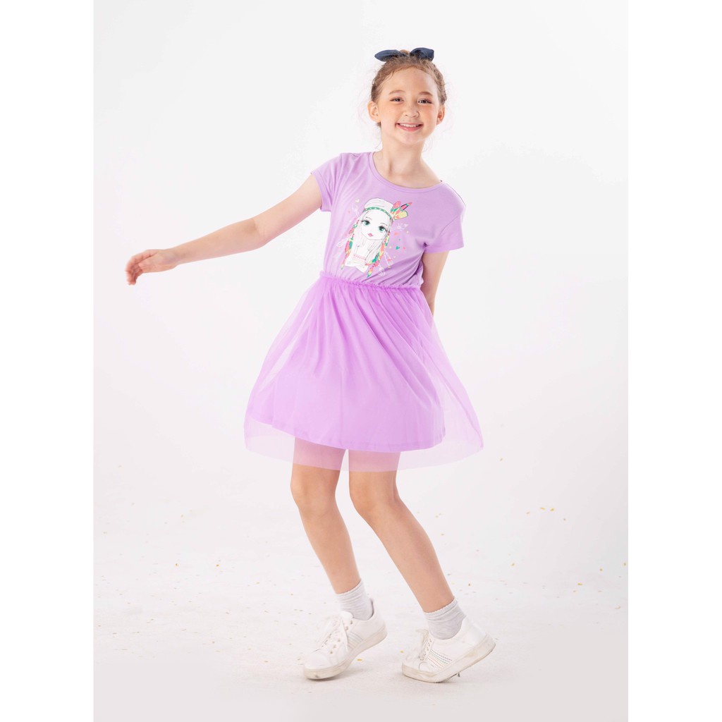 Áo Đầm Bé Gái M.D.K Tulle EZ Dress M.D.K - xinh xắn, đáng yêu