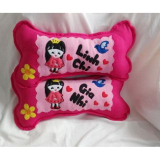 Cặp gối ôm handmade công chúa nhỏ