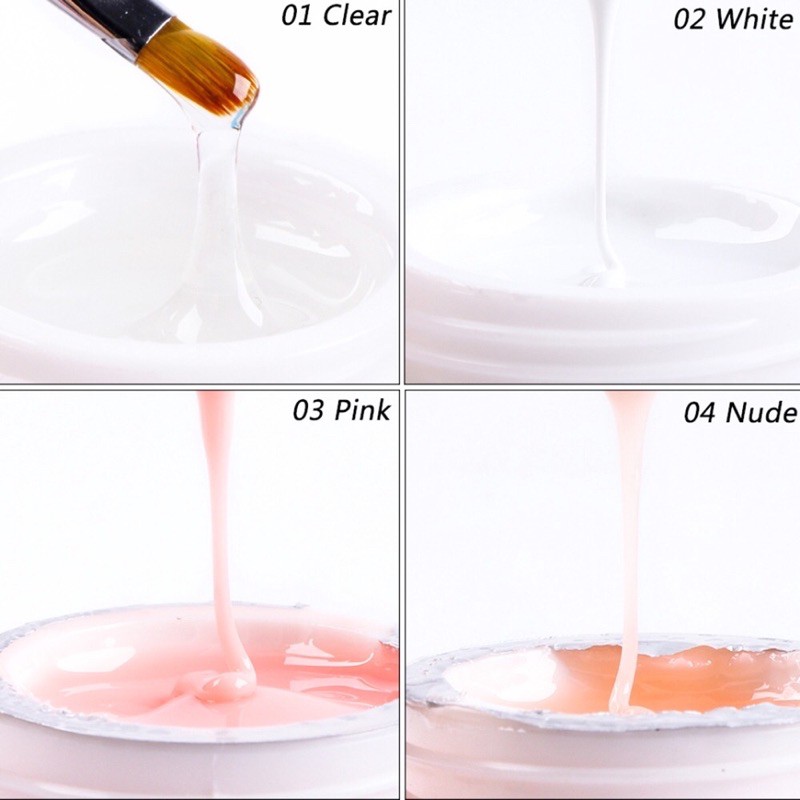 Gel LED/ UV đắp nối móng chuyên dụng cho nail 15ml