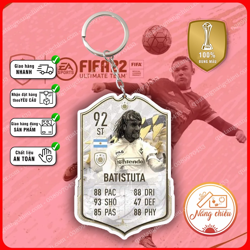 Móc khóa thẻ huyền thoại - HUYỀN THOẠI VÔ ĐỐI - DẪN LỐI VINH QUANG ☘️MÓC KHÓA THẺ CẦU THỦ☘️